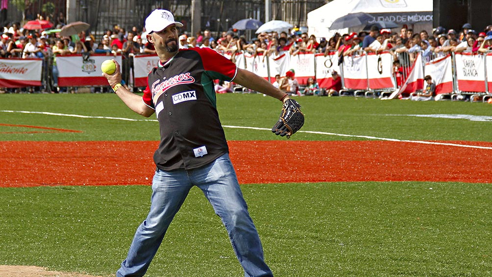 Esteban Loaiza en un evento en Ciudad de México 