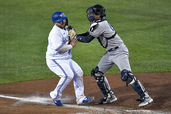 El mexicano en el partido contra Yankees