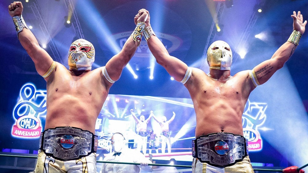 CMLL: 87 Aniversario se vivió con una noche de campeones