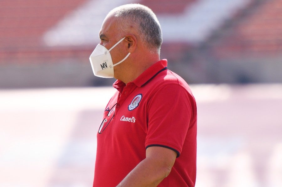 Guillermo Vázquez en el partido vs León