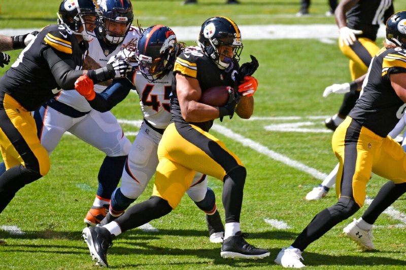 James Conner en partido vs Texans