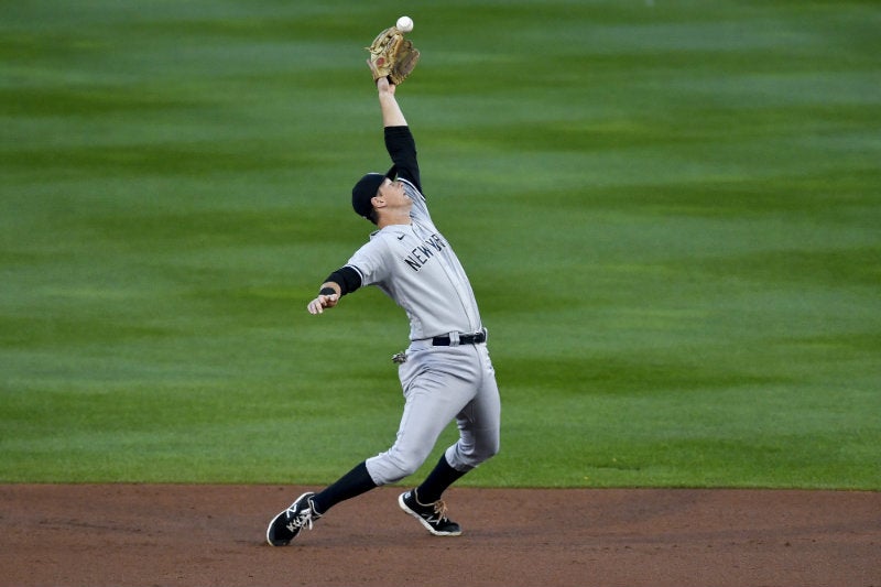 LeMahieu en partido con los Yankees