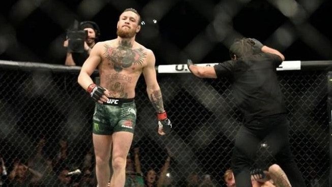 McGregor en el octágono 