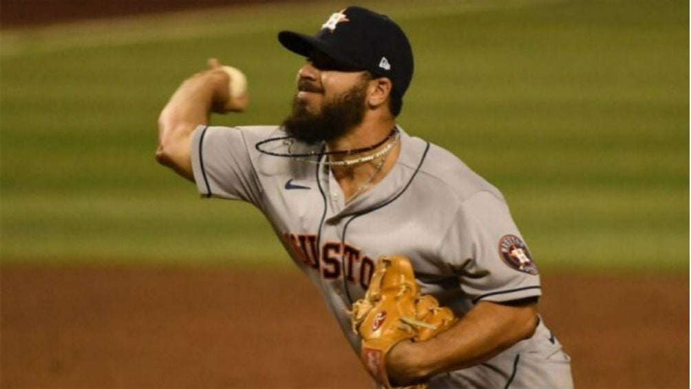 Humberto Castellanos con Astros 