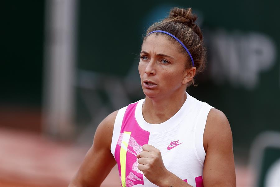 Sara Errani no aceptó su derrota ante Bertens