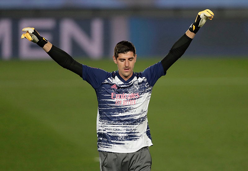 Thibaut Courtois calienta previo a un duelo con el Real Madrid 