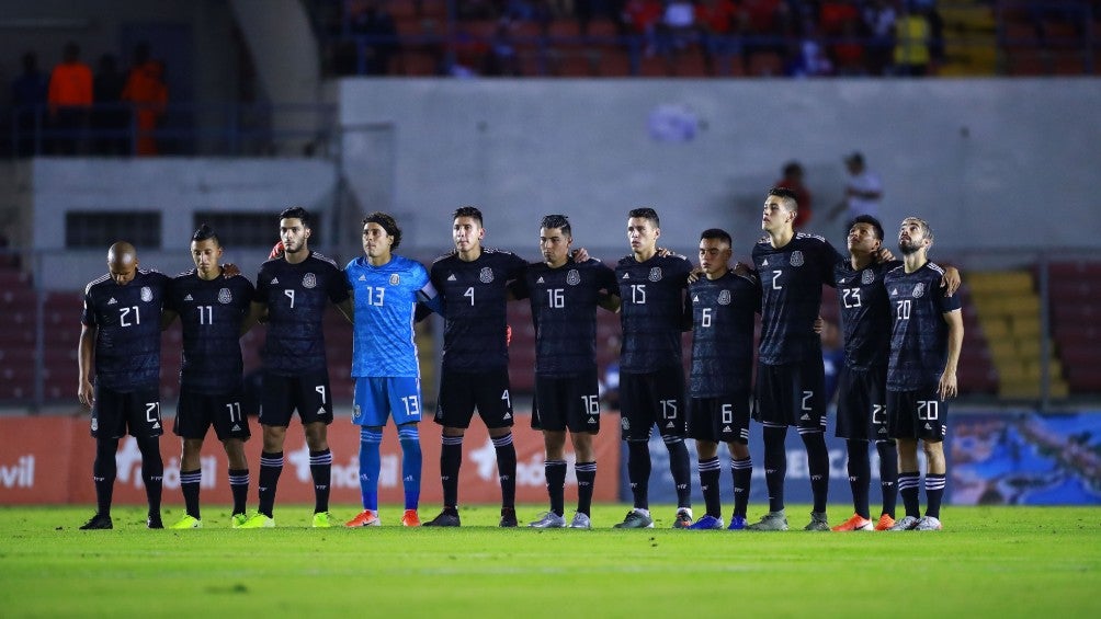 México previo a un partido vs Panamá