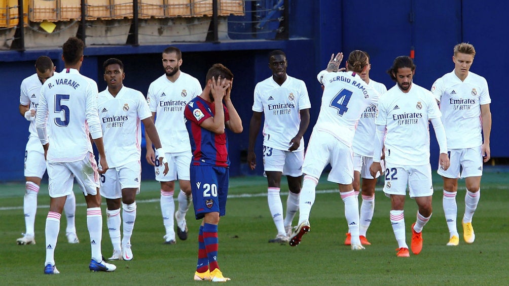 Real Madrid: Derrotó al Levante y se coloca en la cima de la tabla general