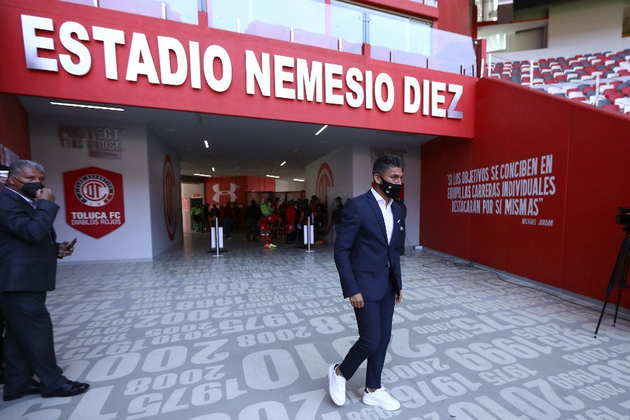 Carlos Adrián Morales dirigió al Toluca