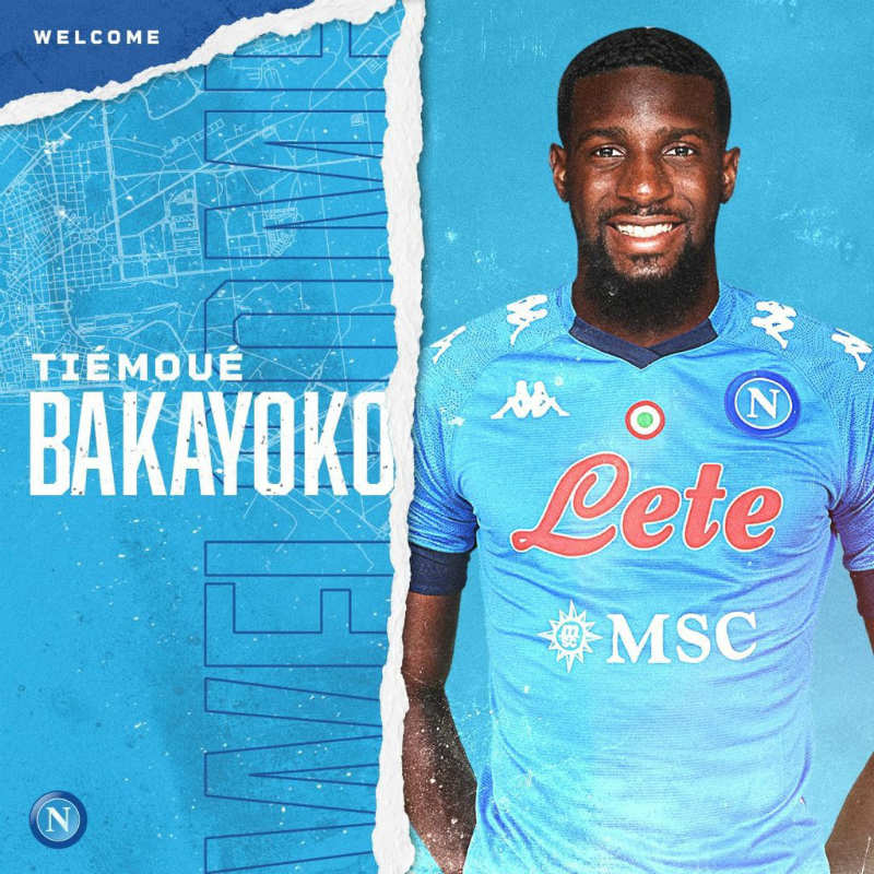 Bakayoko con Napoli