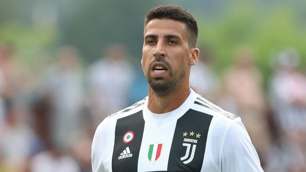 Sami Khedira en partido con la Juventus 