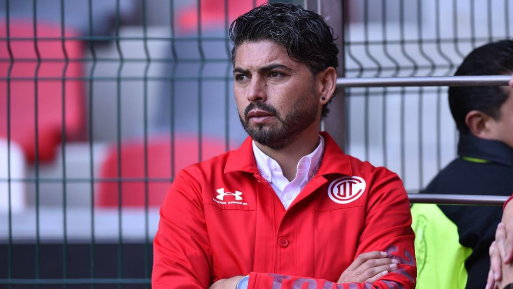 Carlos Adrián Morales, DT interino del Toluca