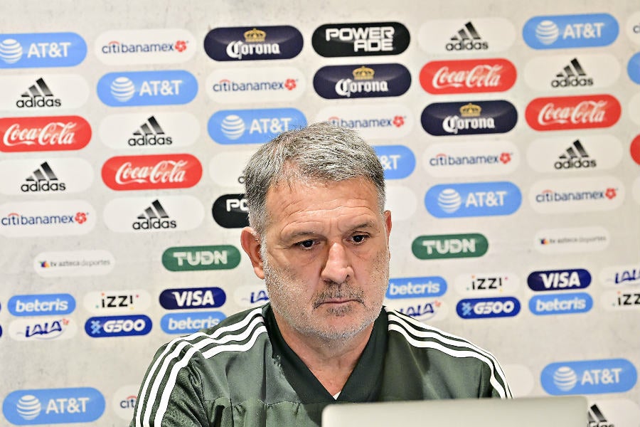 Gerardo Martino en conferencia