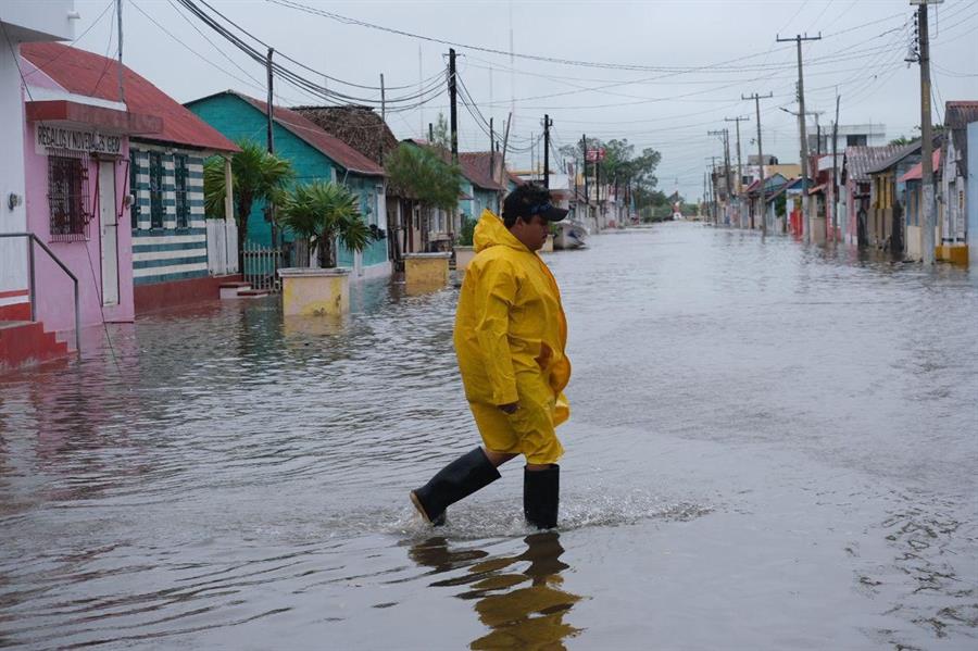 Huracán Delta en México