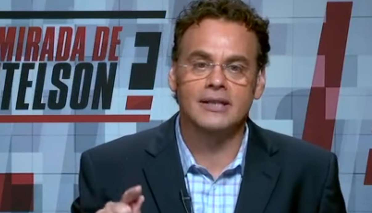 David Faitelson, durante un programa de ESPN