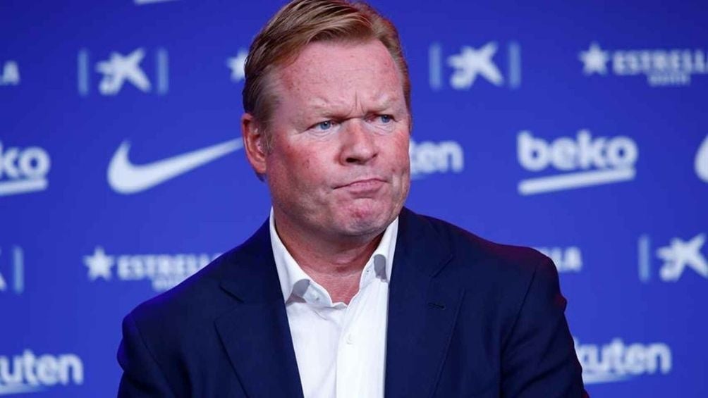 Ronald Koeman con Barcelona 