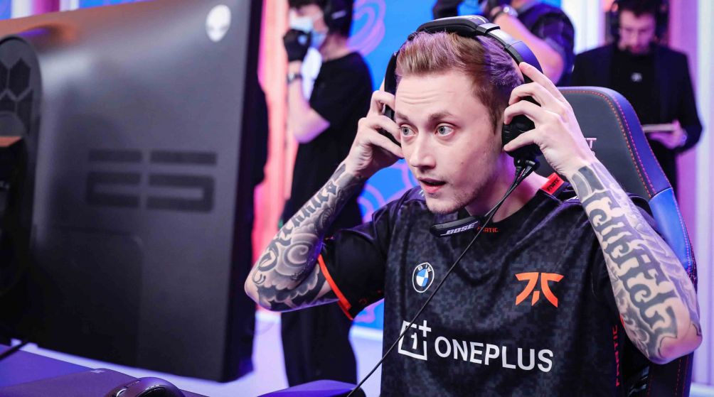 Rekkles, jugador de FNATIC en los Worlds 2020