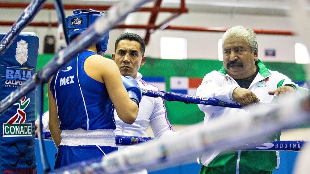 Francisco Bonilla durante un entrenamiento 