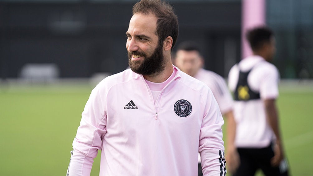 Gonzalo Higuaín en partido