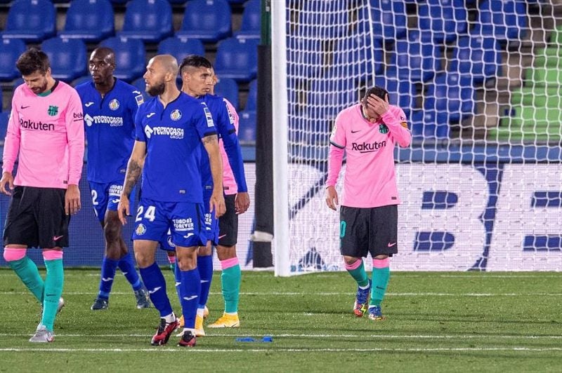 Barcelona cayó 1-0 ante el Getafe