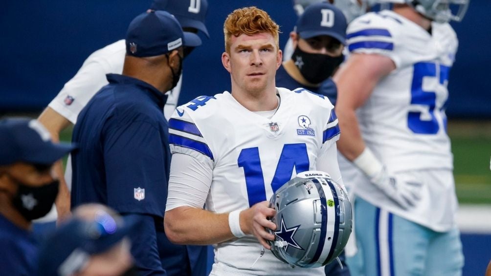 Andy Dalton en juego con los Cowboys 