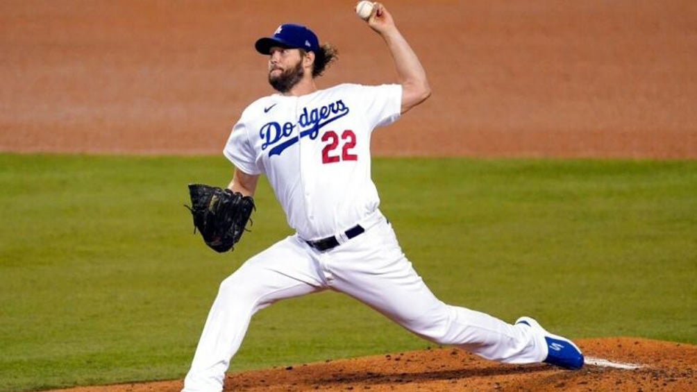 Clayton Kershaw durante el juego