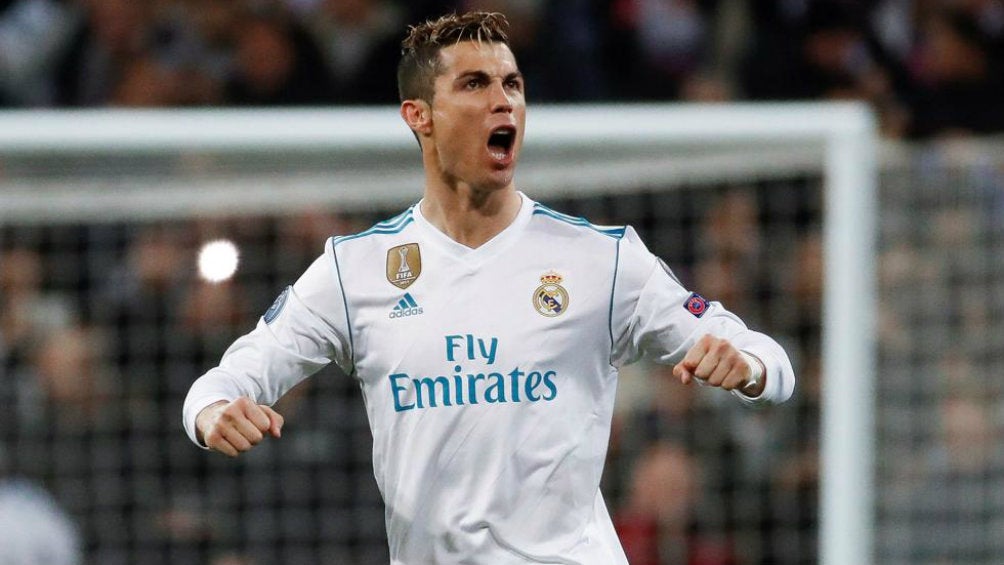 CR7 en partido con Real Madrid