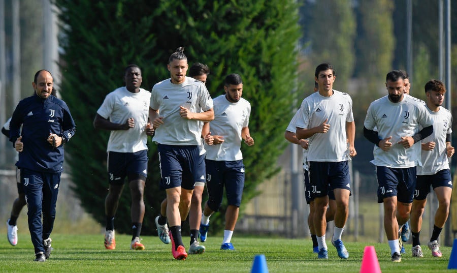 Entrenamiento de la Sub 23 de la Vecchia Signora