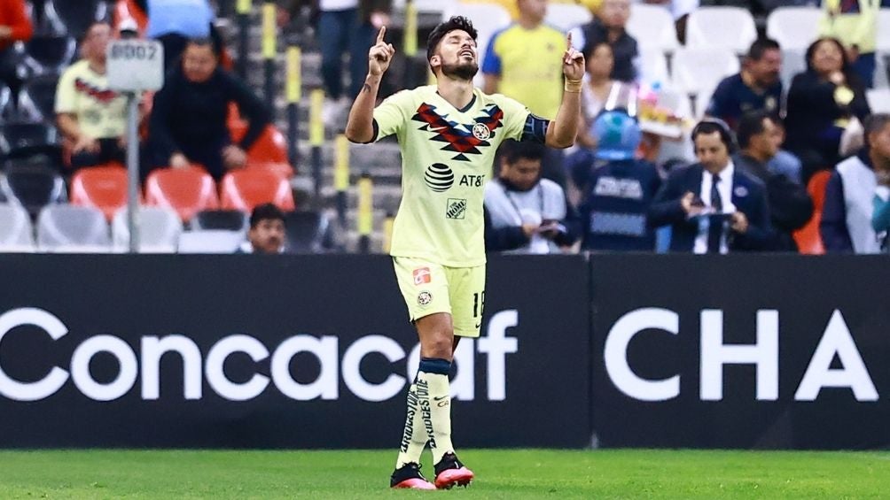 Bruno Valdez en partido con América 