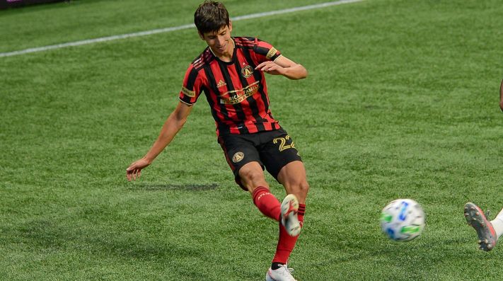 Jurgen Damm en acción con Atlanta United