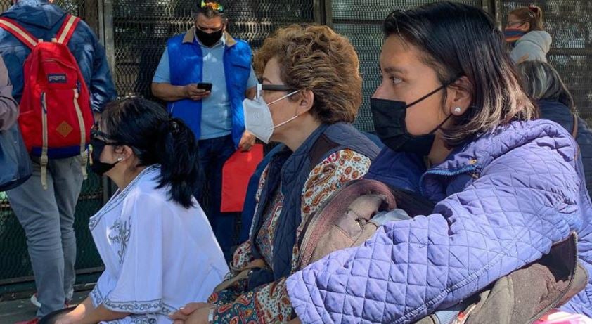 Habitantes de la México durante la contingencia sanitaria