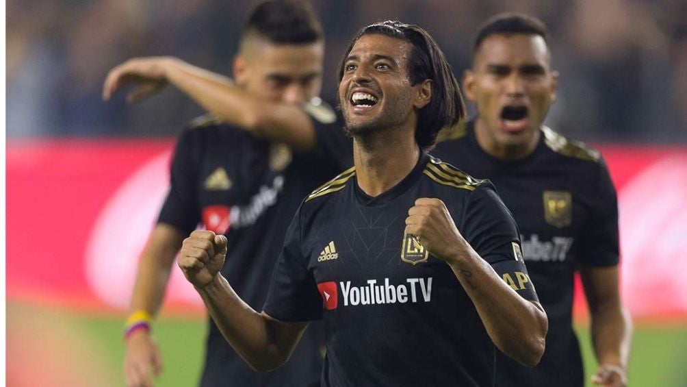 Carlos Vela en partido con LAFC 