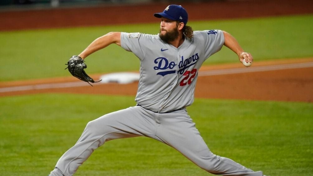 Clayton Kershaw durante el juego