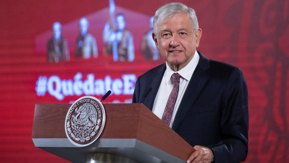 AMLO en conferencia de prensa