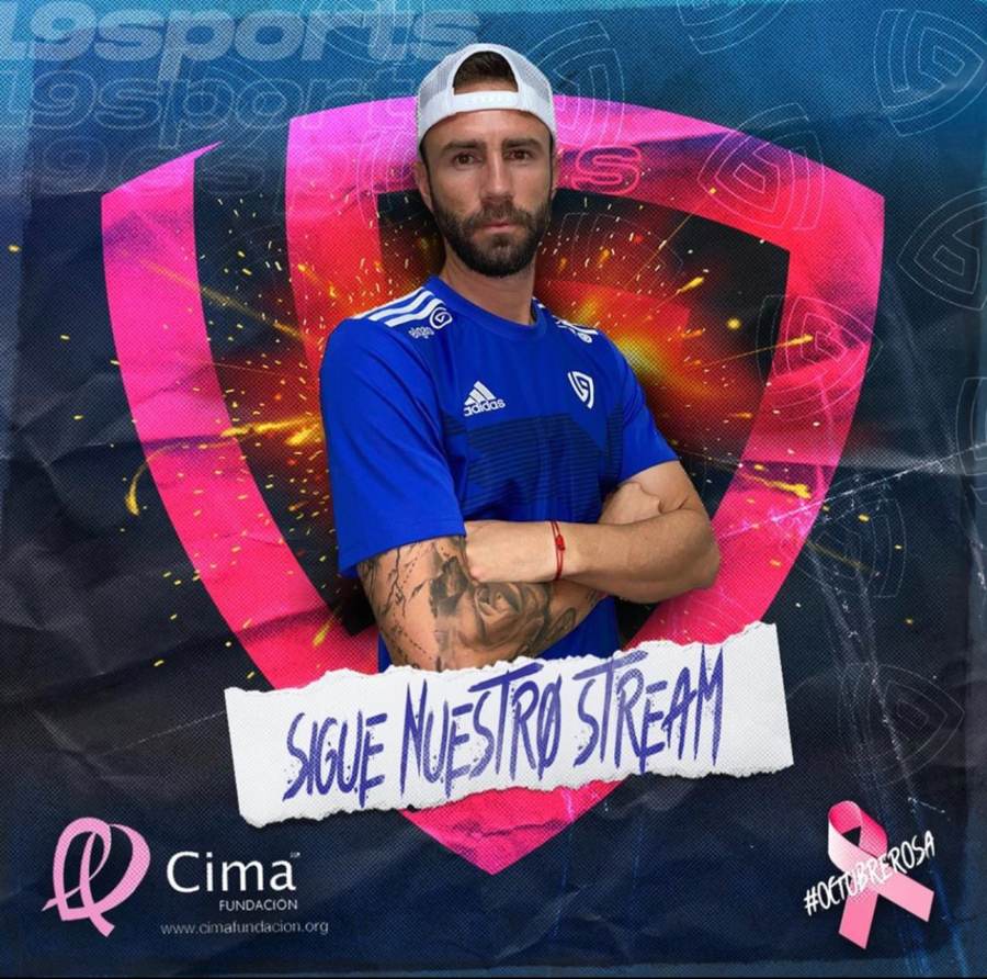 Miguel Layún promocionando la campaña de 19esports