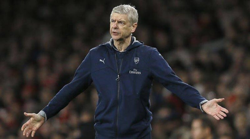 Wenger durante su paso por el Arsenal 