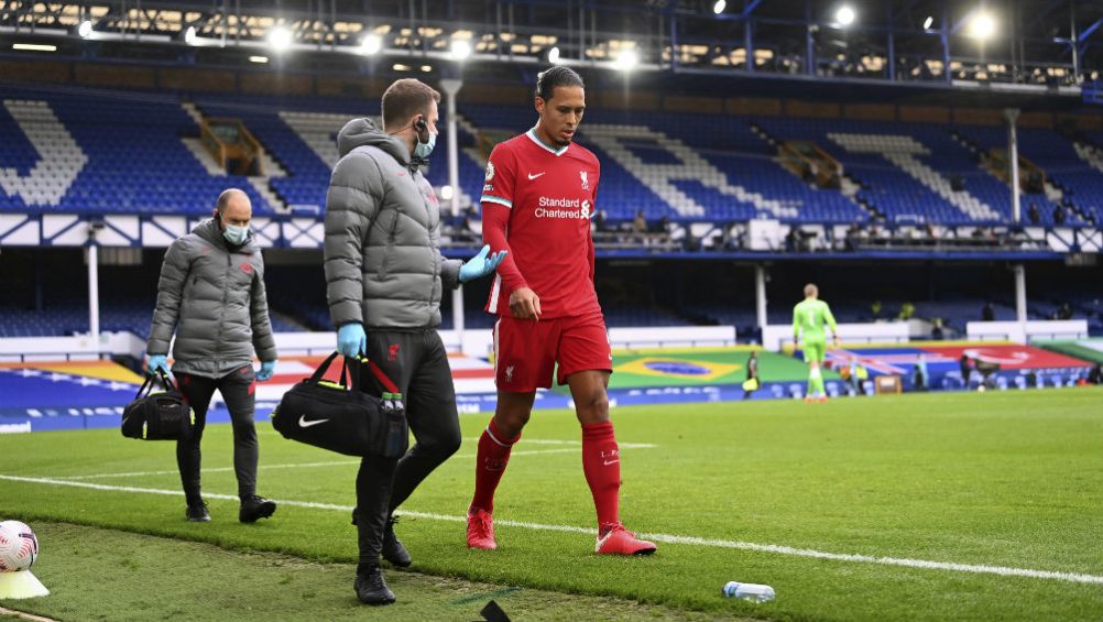 Virgil Van Dijk en lamento con Liverpool