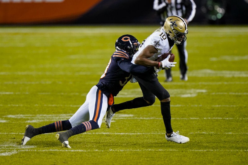 Bears y Saints en partido