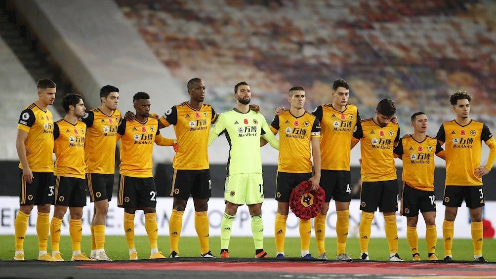 Wolves previo a un partido de Premier League