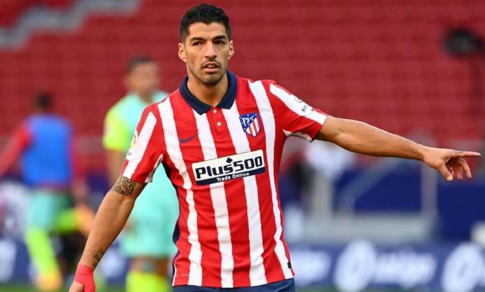 Suárez en un juego de los Colchoneros 