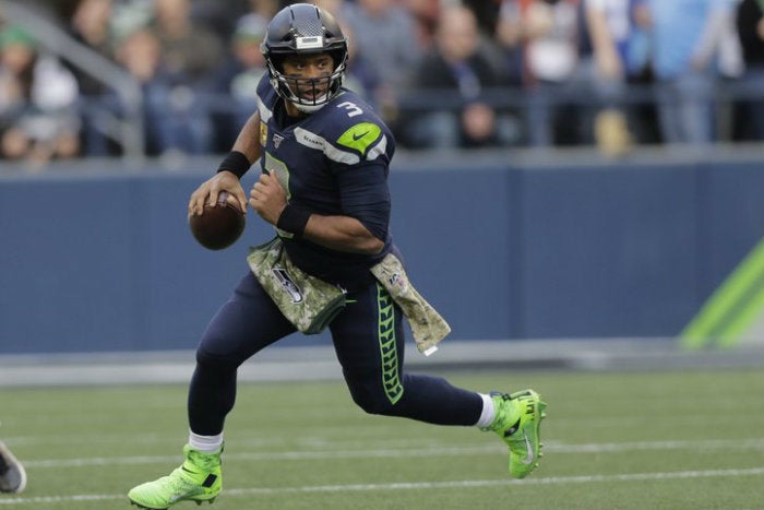 Wilson en juego con Seattle