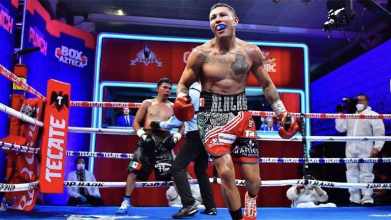 Miguel Berchelt tras una pelea