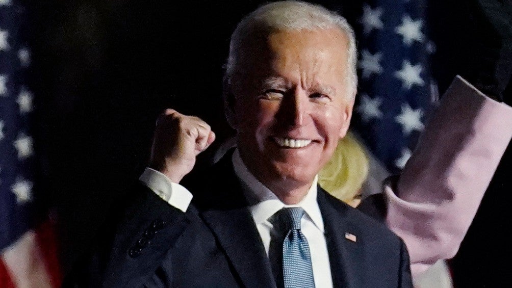 Biden, durante su discurso