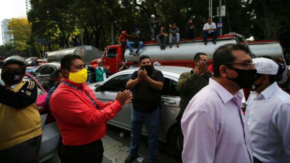 Habitantes de la CDMX durante la contingencia por el Covid-19