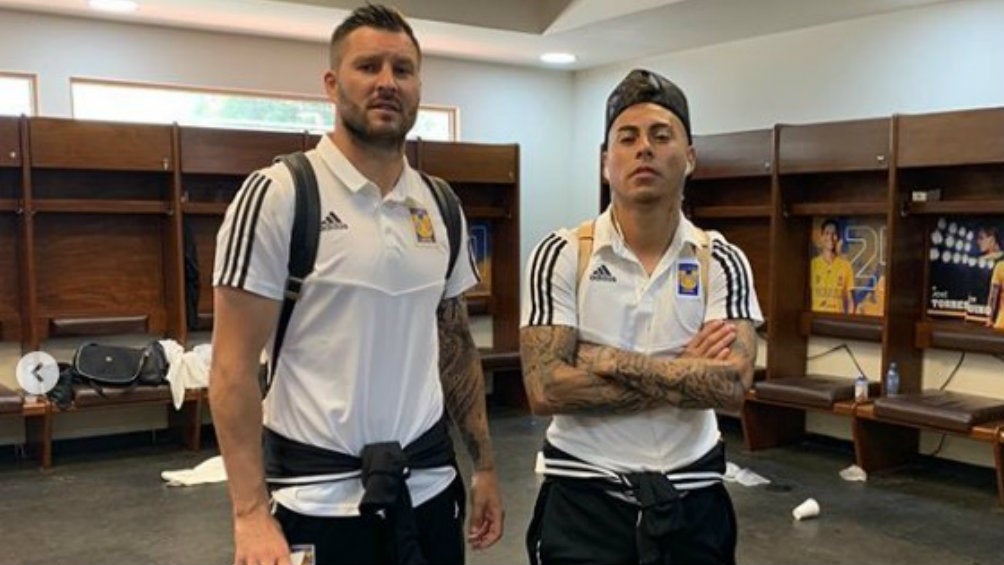 Tigres: André-Pierre Gignac se despidió de Eduardo Vargas