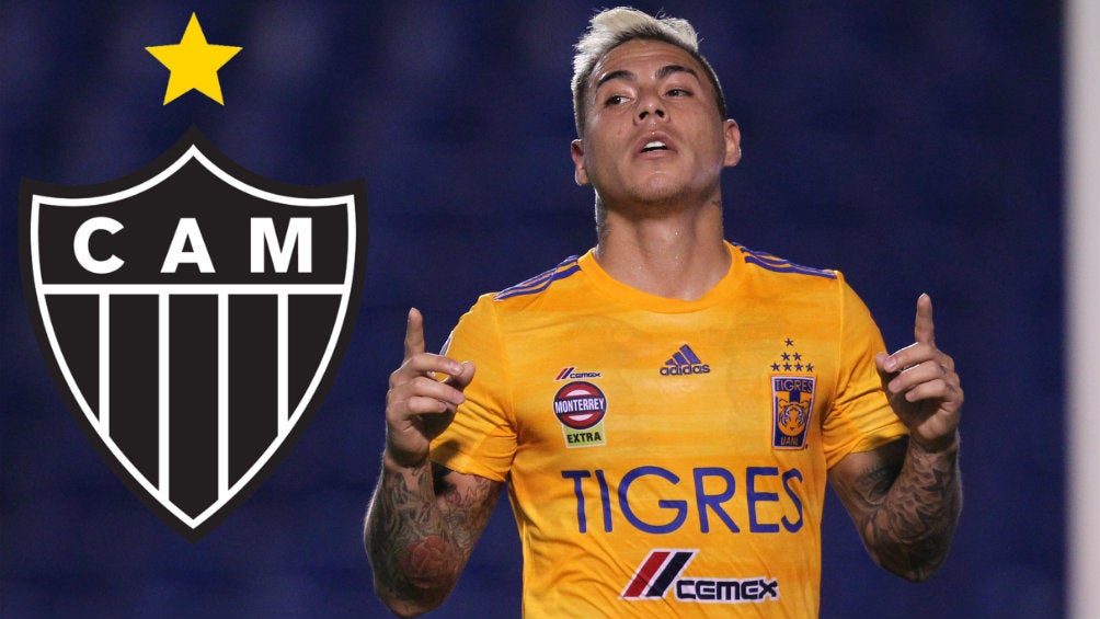 Tigres: Eduardo Vargas firmará con el Atlético Mineiro por dos años