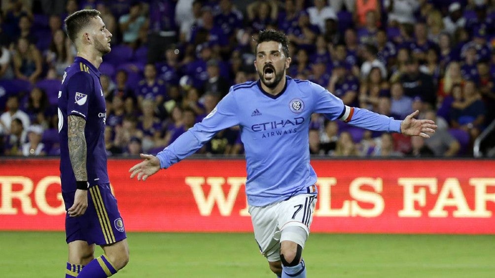 David Villa en su paso por el New York City FC