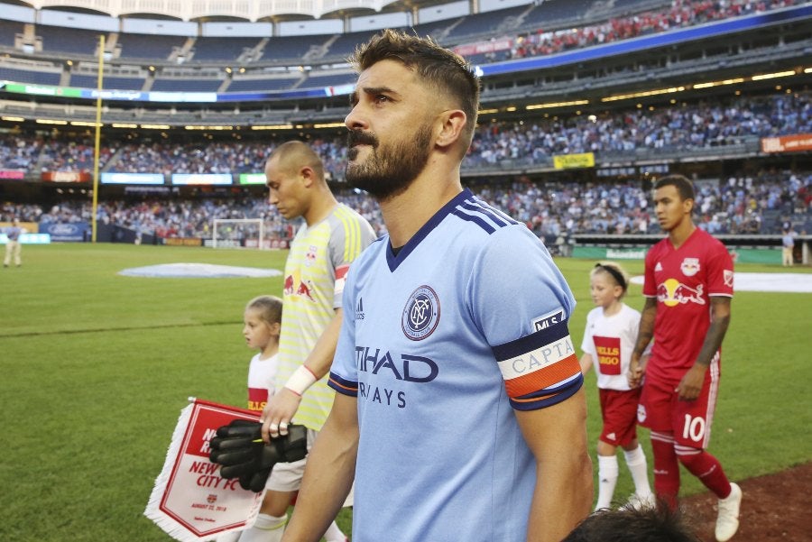 David Villa en su paso por el New York City FC