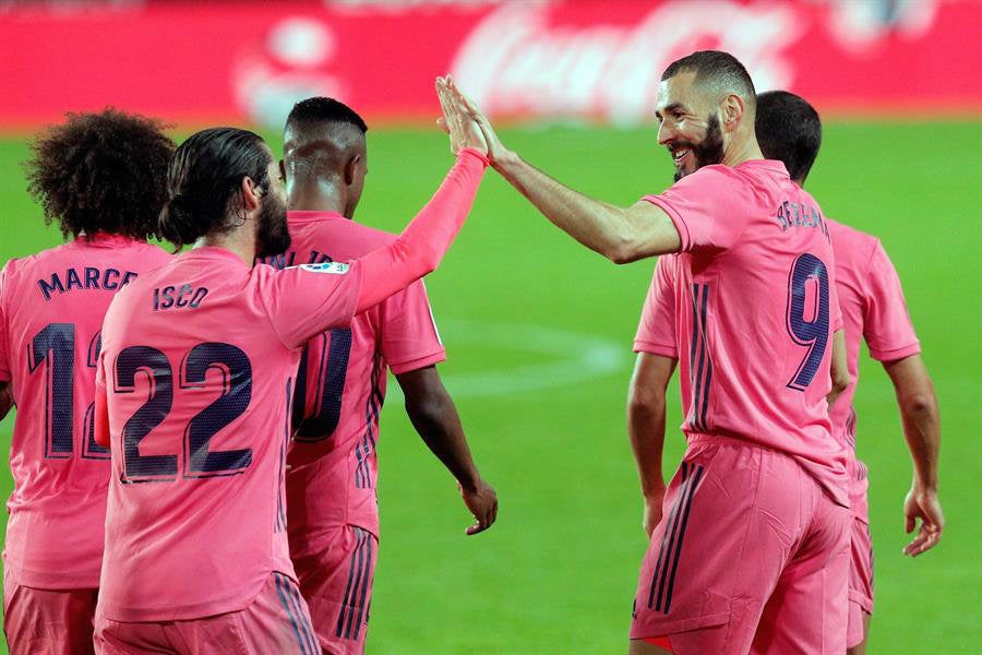 Benzema fue el que marcó el gol del Real Madrid