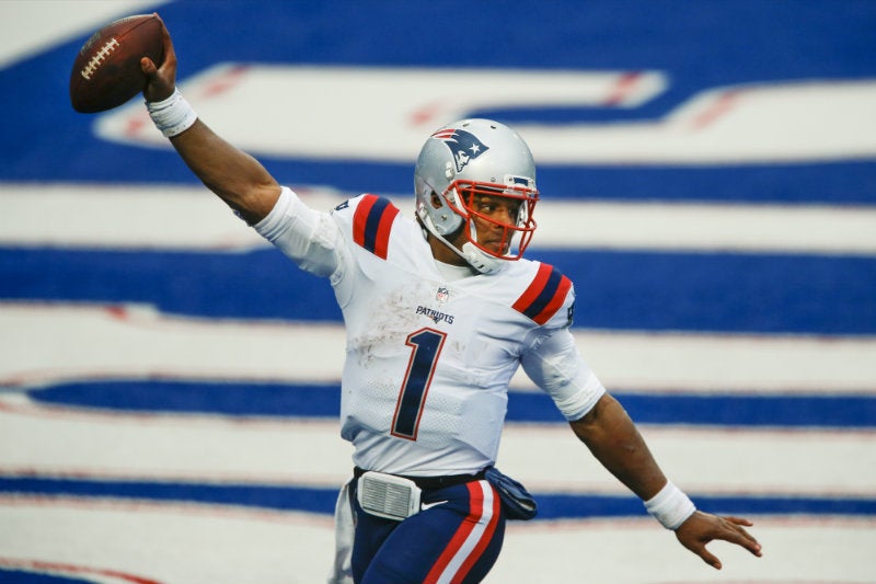 Patriots en entrenamiento